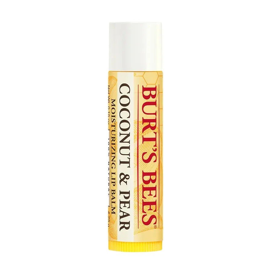 Burt&#39;s Bees Coconut &amp; Pear Lip Balm Tube in Blister Box .15 oz Lip Balm