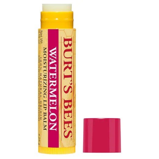 Burt&#39;s Bees Watermelon Lip Balm in Blister Box 0.15 oz. Lip Balm