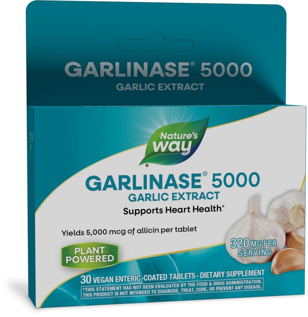 Nature's Way Garlinase 5000 30 Tablet