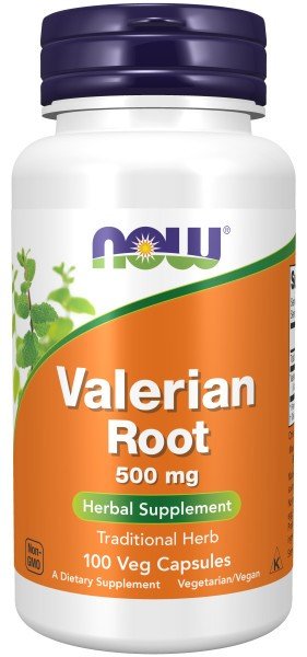 Now Foods Valerian Root 500mg 100 Capsule