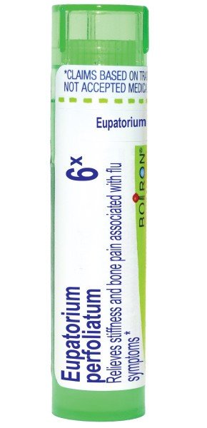 Boiron Eupatorium Perfoliatum 6X Homeopathic Single Medicine For Pain 80 Pellet