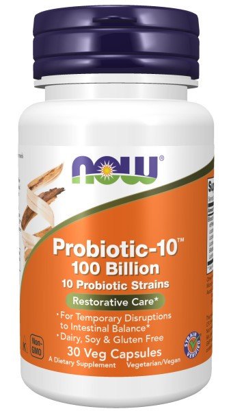 Now Foods Probiotic-10 100 Billion 30 VegCap