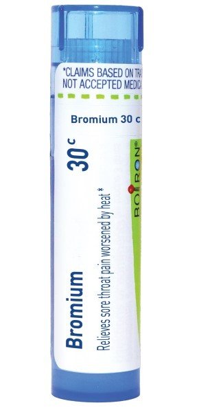 Boiron Bromium 30C Homeopathic Single Medicine For Cough, Cold & Flu 80 Pellet