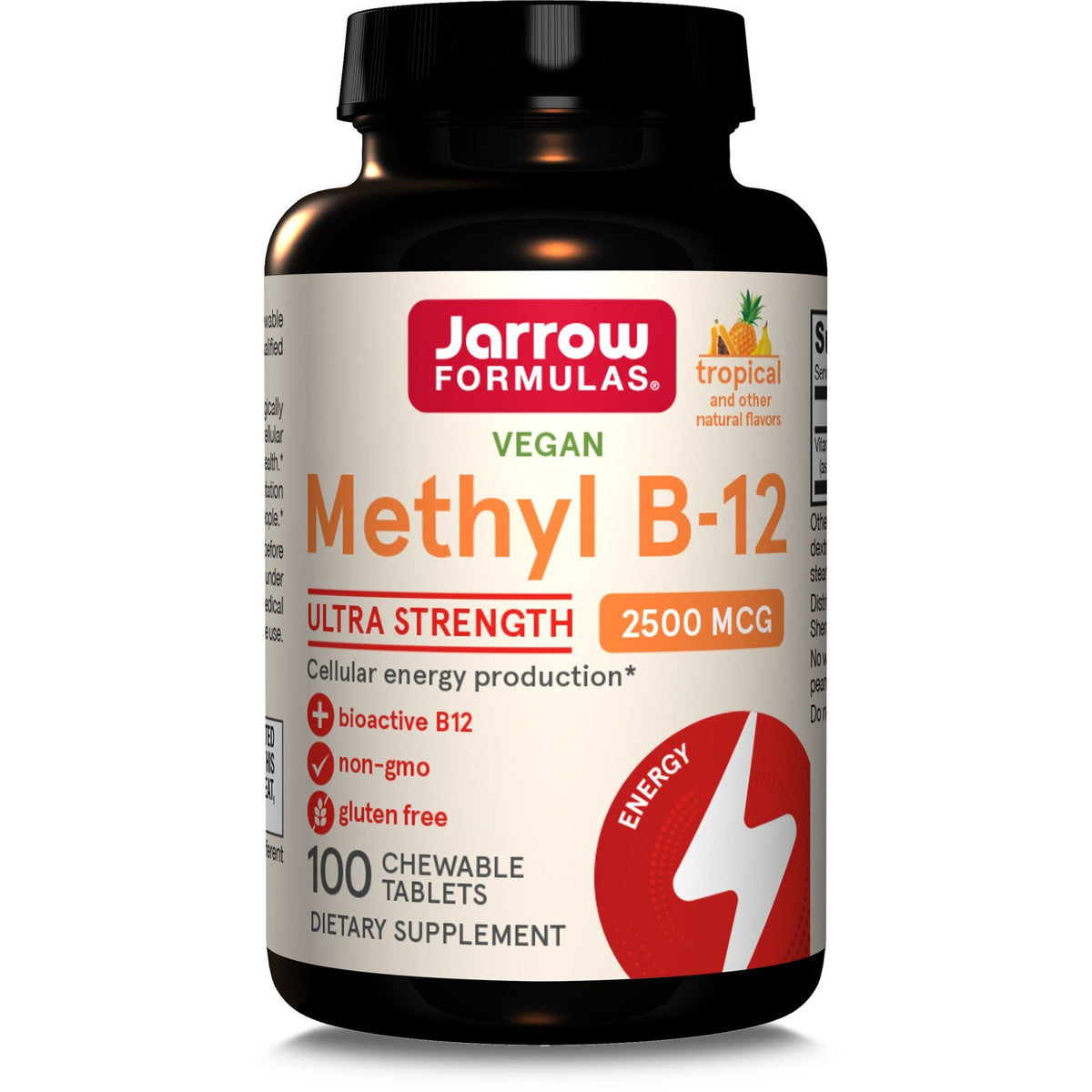 Jarrow Formulas Methyl B-12 Tropical 2500mcg 100 Tablet