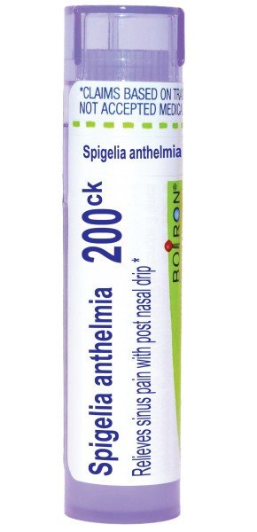 Boiron Spigelia Anthelmia 200CK Homeopathic Single Medicine For Cough, Cold & Flu 80 Pellet