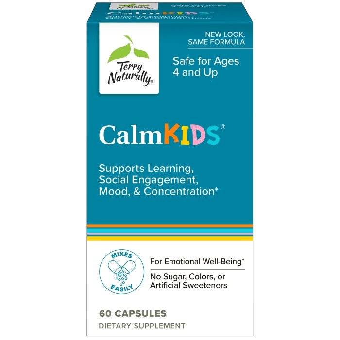 EuroPharma (Terry Naturally) Calm Kids 60 Capsule