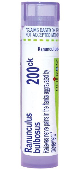 Boiron Ranunculus Bulbosus 200CK Homeopathic Single Medicine For Pain 80 Pellet