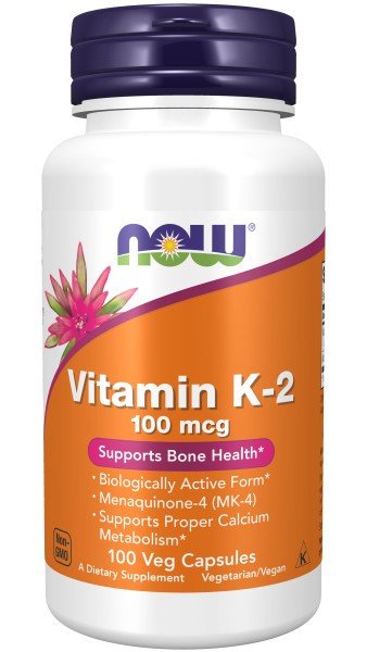 Now Foods Vitamin K-2 100 mcg 100 VegCap