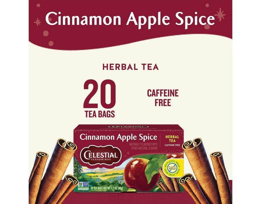 Celestial Seasonings Cinnamon Apple Spice Tea 20 Bag