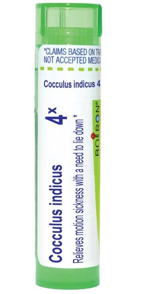 Boiron Cocculus Indicus 4X Homeopathic Single Medicine For Digestive 80 Pellet