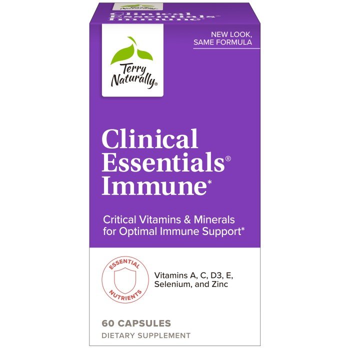 EuroPharma (Terry Naturally) Clinical Essentials Immune 60 Capsule