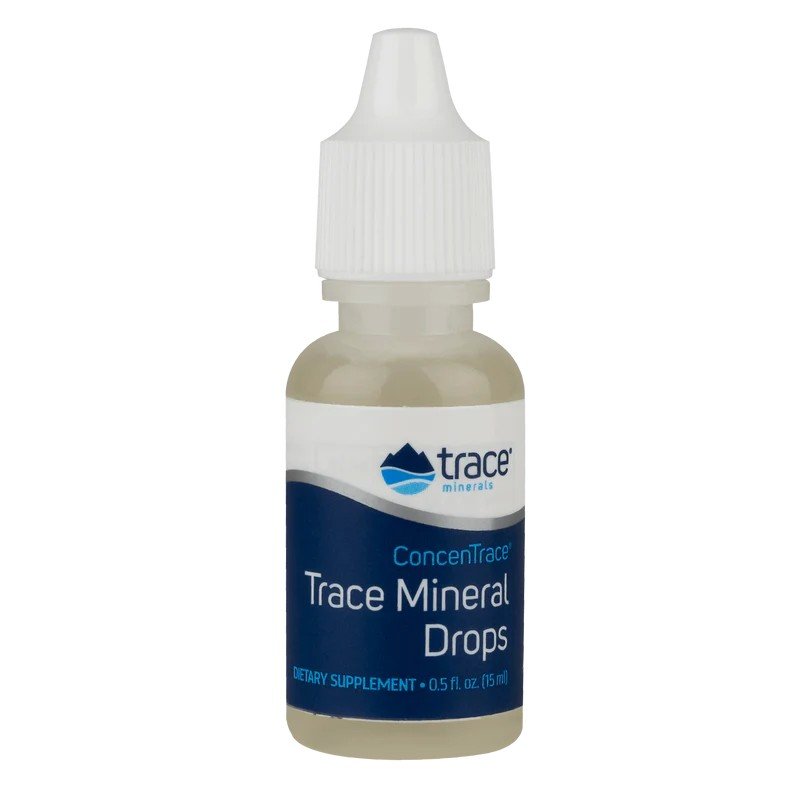 Trace Minerals ConcenTrace Trace Mineral Drops 1/2 oz Liquid