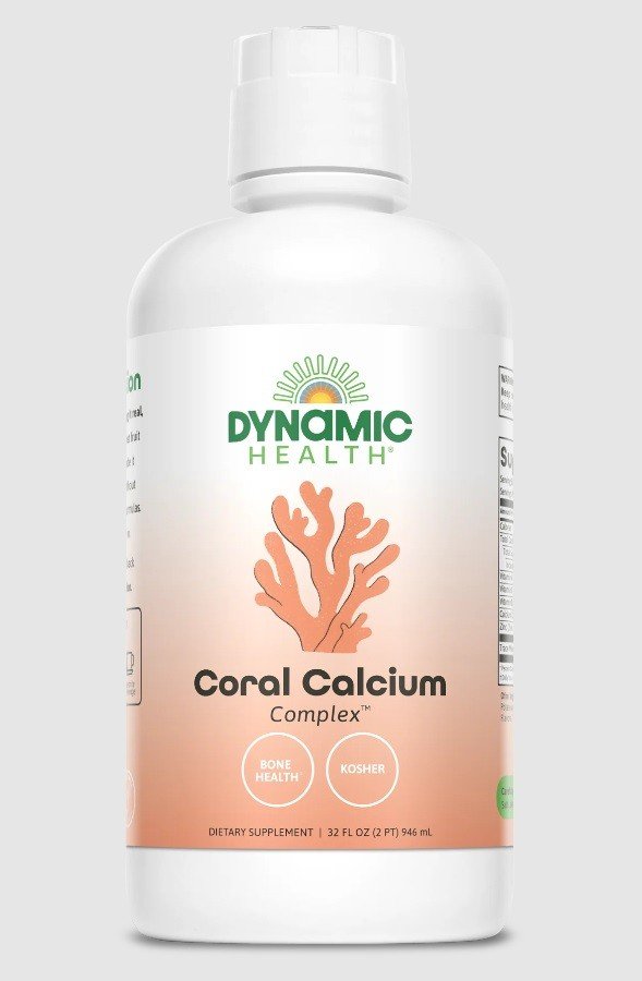 Dynamic Health Liquid Coral Calcium Complex 32 oz Liquid