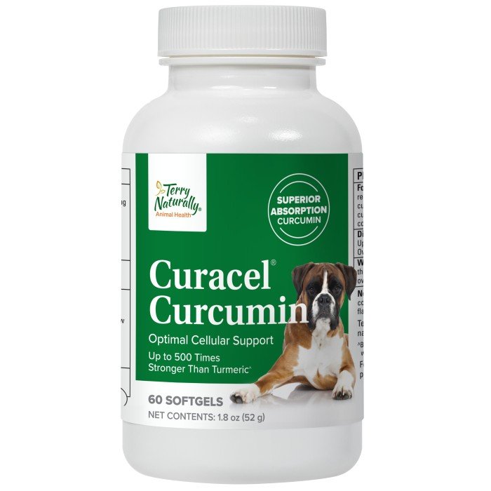 EuroPharma (Terry Naturally) Animal Health Curacel Curcumin 60 Softgel