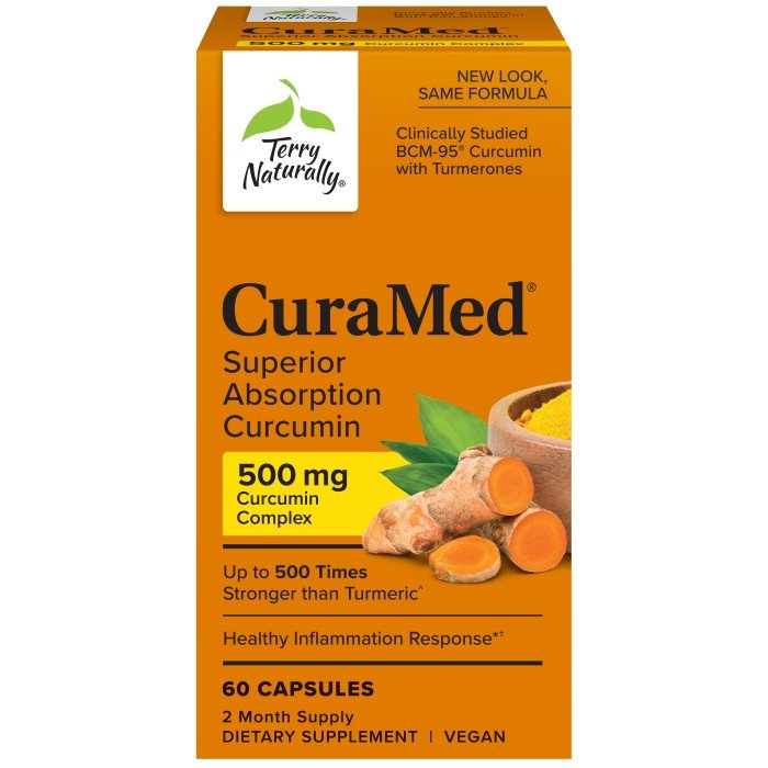 EuroPharma (Terry Naturally) CuraMed 500 60 Capsule