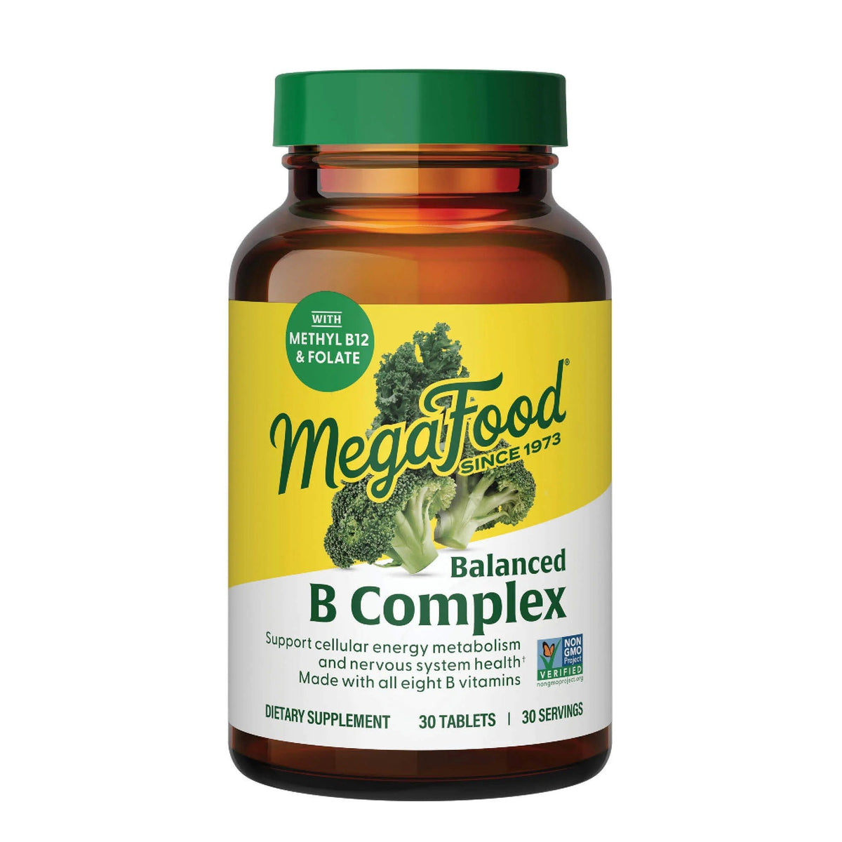 MegaFood Balanced B Complex 30 Tablet