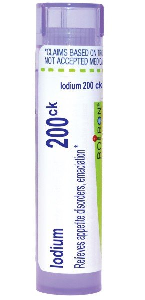 Boiron Iodium 200CK Homeopathic Single Medicine For Digestive 80 Pellet