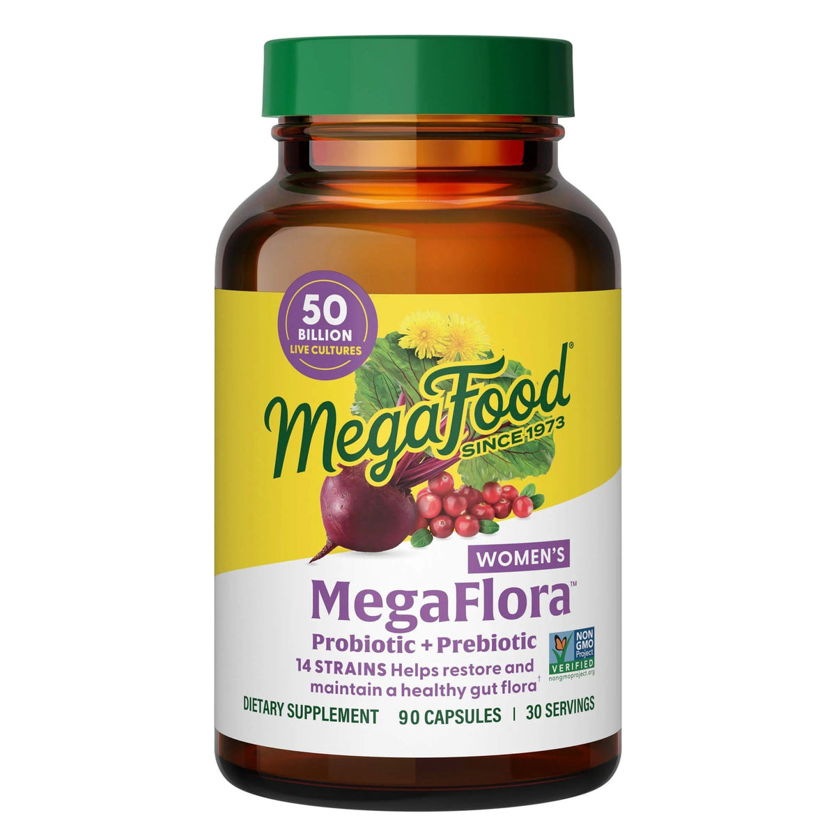 MegaFood MegaFlora for Women 90 Capsule