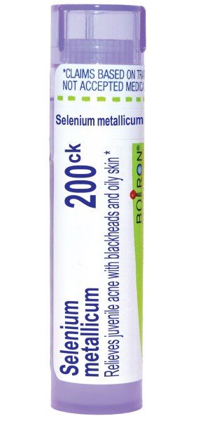 Boiron Selenium Metallicum 200CK Homeopathic Single Medicine For First Aid 80 Pellet