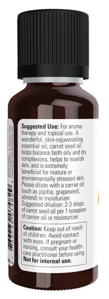 Now Foods Carrot Seed Oil 1 fl oz Oil