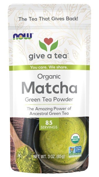 Now Foods Organic Matcha Green Tea 3 oz Powder