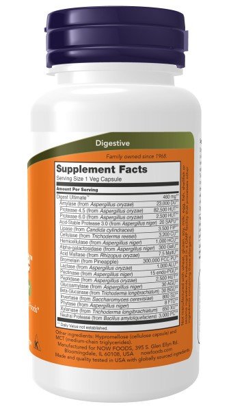 Now Foods Digest Ultimate 60 VegCap