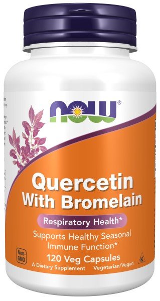 Now Foods Quercetin With Bromelain 120 VegCap