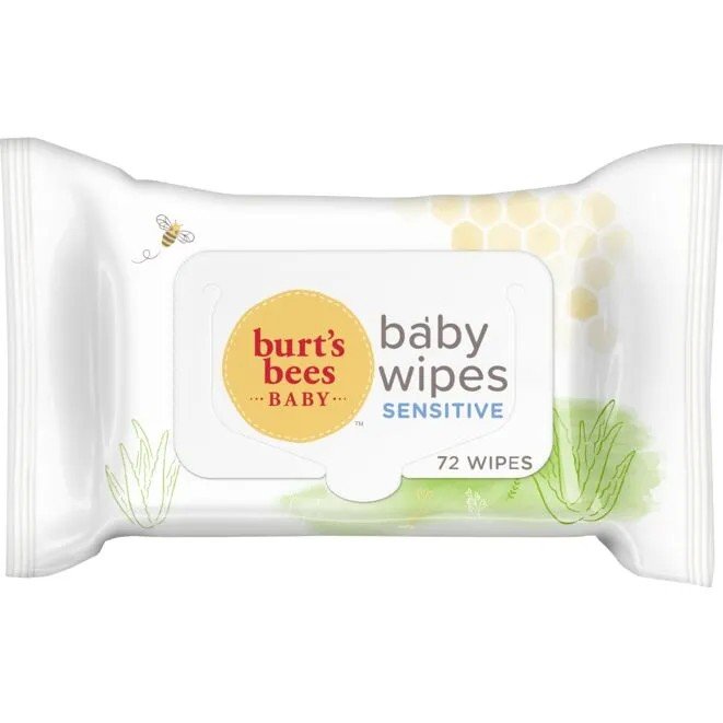 Burt's Bees Sensitive Baby Wipes 72 ct Wipes