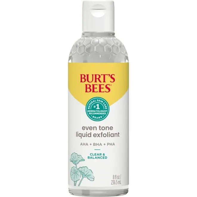 Burt's Bees Clear & Balanced Even Tone Liquid Exfoliant 8 fl. oz. Liquid