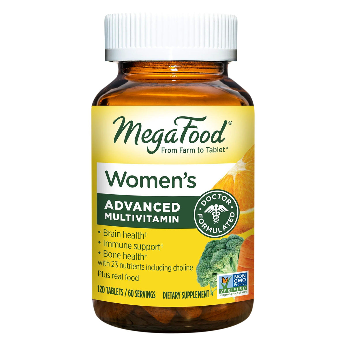 MegaFood Women's Advanced Multivitamin 120 Tablet