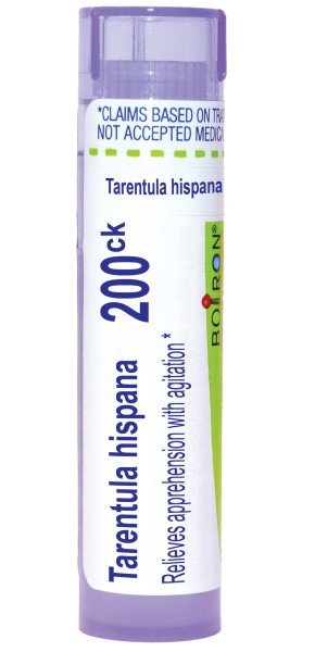 Boiron Tarentula Hispana 200CK Homeopathic Single Medicine For Stress & Sleep 80 Pellet