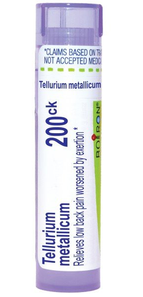 Boiron Tellurium Metallicum 200CK Homeopathic Single Medicine For Pain 80 Pellet