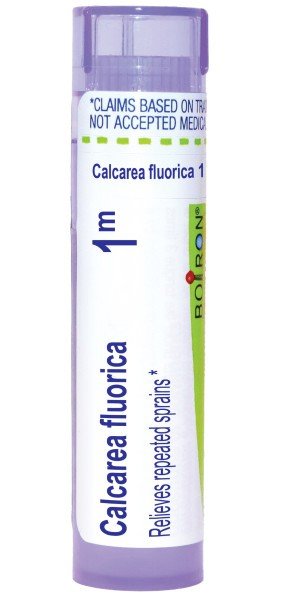 Boiron Calcarea Fluorica 1M Homeopathic Single Medicine For Pain 80 Pellet