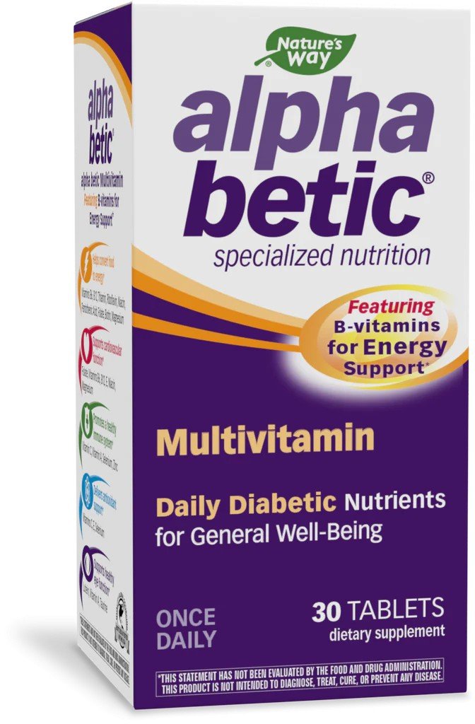 Nature's Way Alpha Betic Multivitamin 30 Tablet