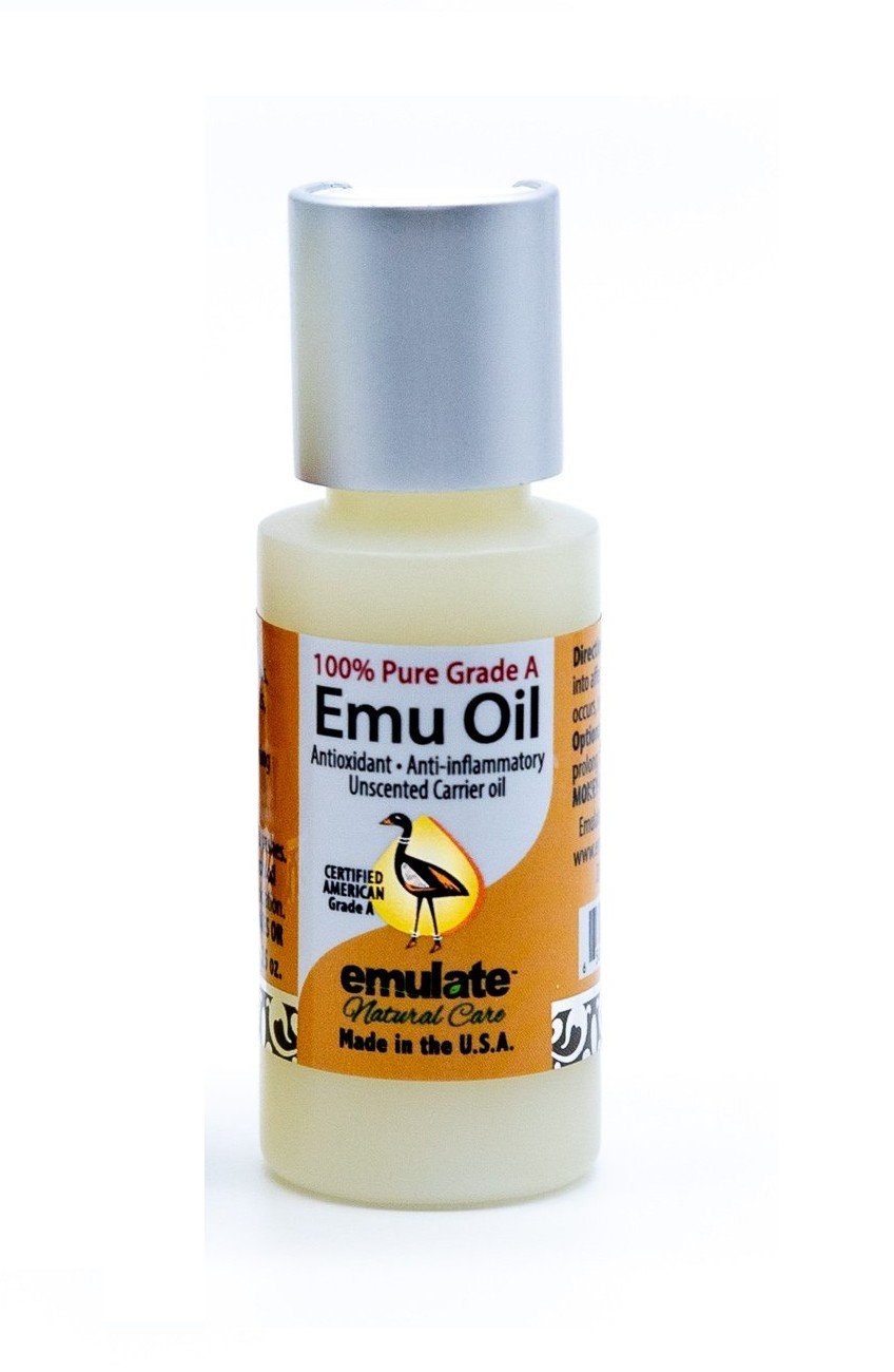emulate Natural Care 100% Pure American EMU Oil 1.25 oz Oil