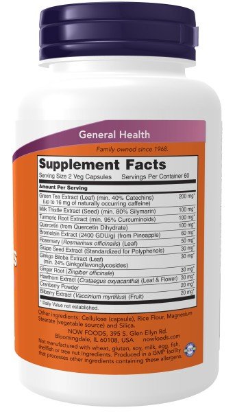 Now Foods Super Antioxidant 120 VegCap