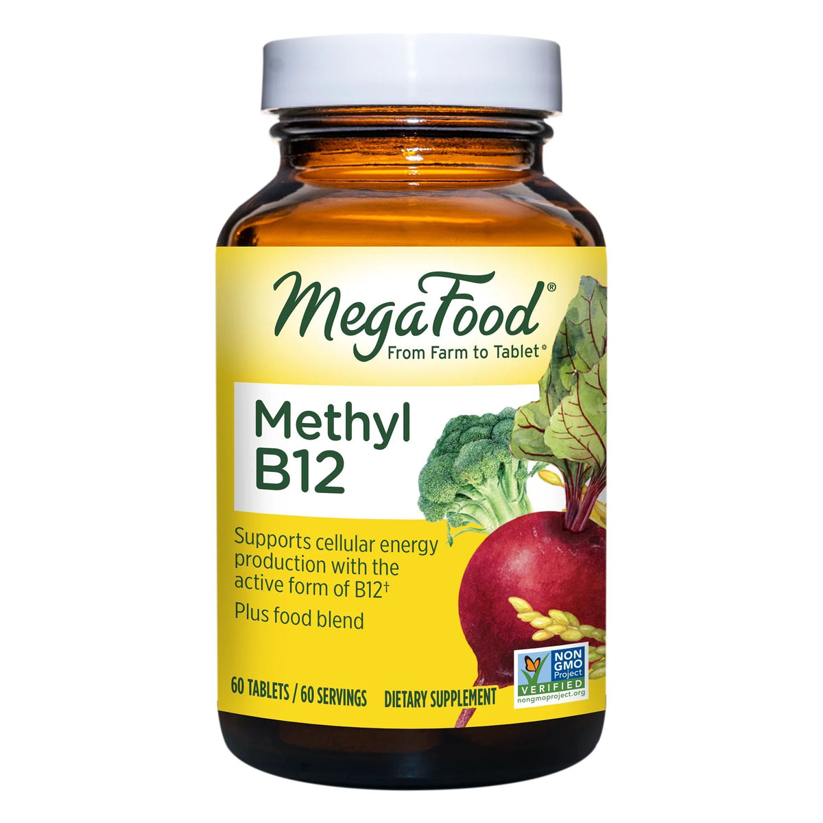 MegaFood Methyl B12 60 Tablet