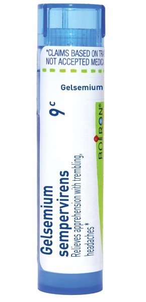 Boiron Gelsemium Sempervirens 9C Homeopathic Single Medicine For Stress & Sleep 80 Pellet