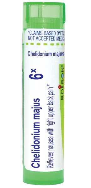 Boiron Chelidonium Majus 6X Homeopathic Single Medicine For Digestive 80 Pellet