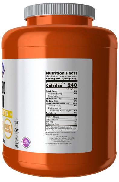 Now Foods Carbo Gain 8 lbs Powder