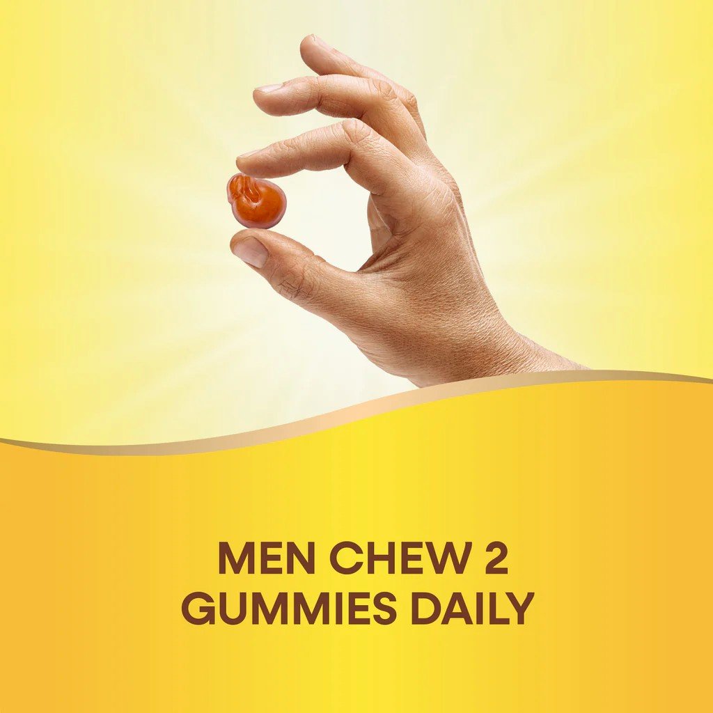 Nature&#39;s Way Alive! Zero Sugar Men&#39;s Gummy Multivitamin 50 Gummy