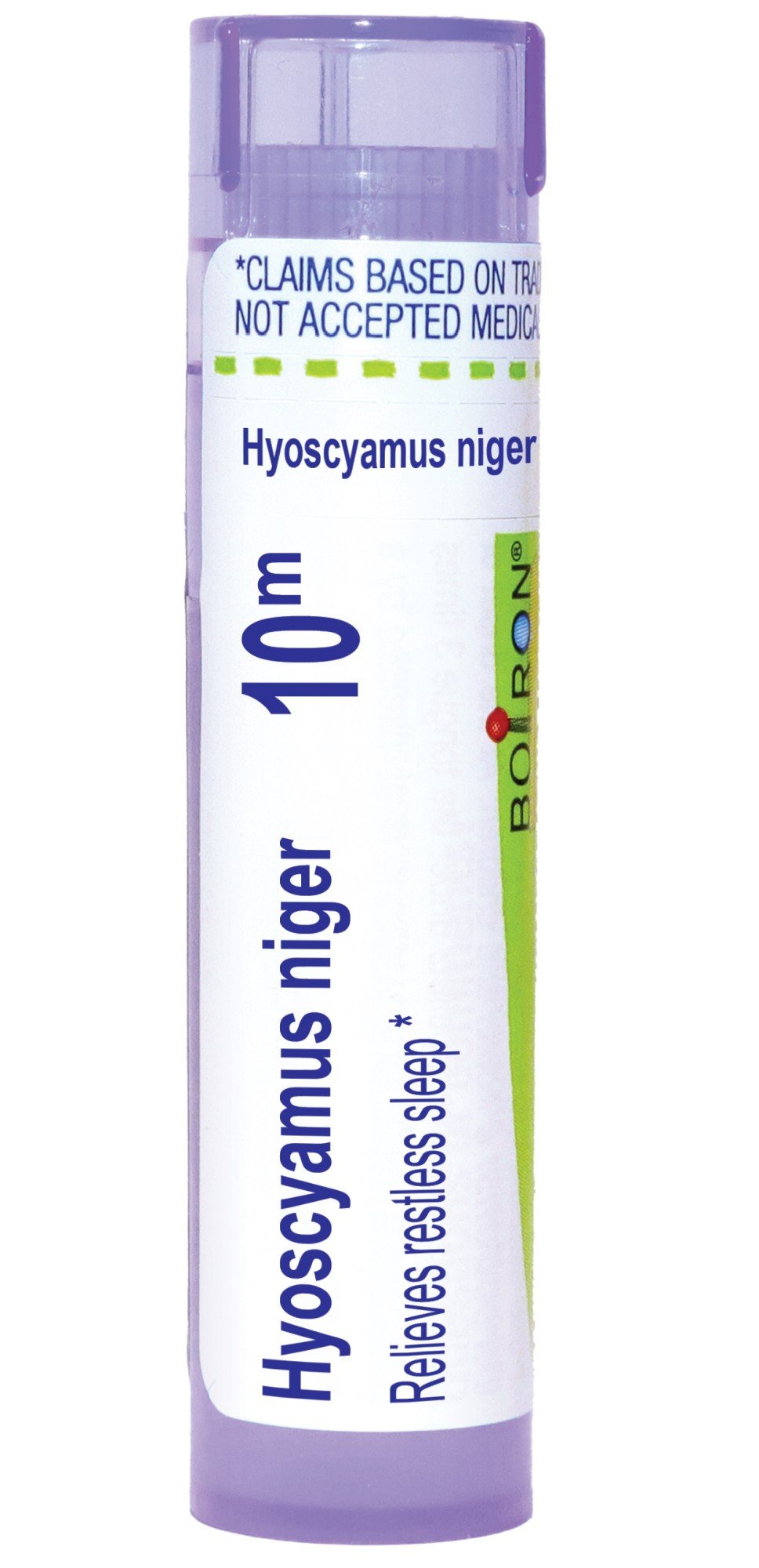 Boiron Hyoscyamus Niger 10M Homeopathic Single Medicine For Stress & Sleep 80 Pellet