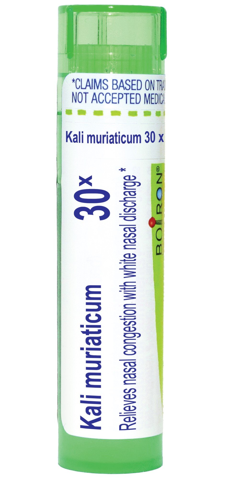 Boiron Kali Muriaticum 30X Homeopathic Single Medicine For Cough, Cold & Flu 80 Pellet