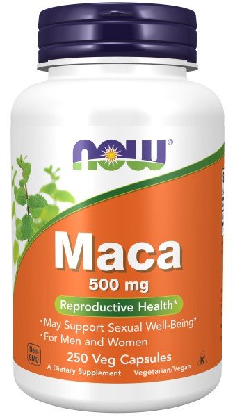 Now Foods Maca 500 mg 250 Veg Capsule