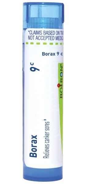 Boiron Borax 9C Homeopathic Single Medicine For First Aid 80 Pellet