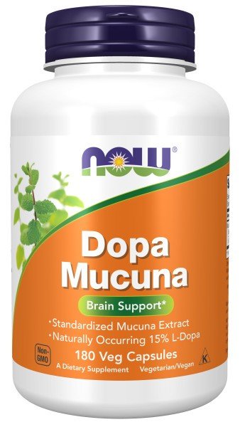 Now Foods Dopa Mucuna 180 VegCap