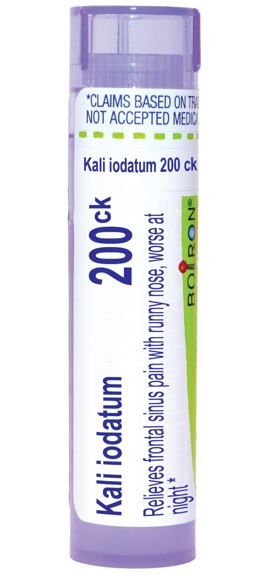 Boiron Kali Iodatum 200Ck Homeopathic Single Medicine Cough, Cold & Flu 80 Pellet