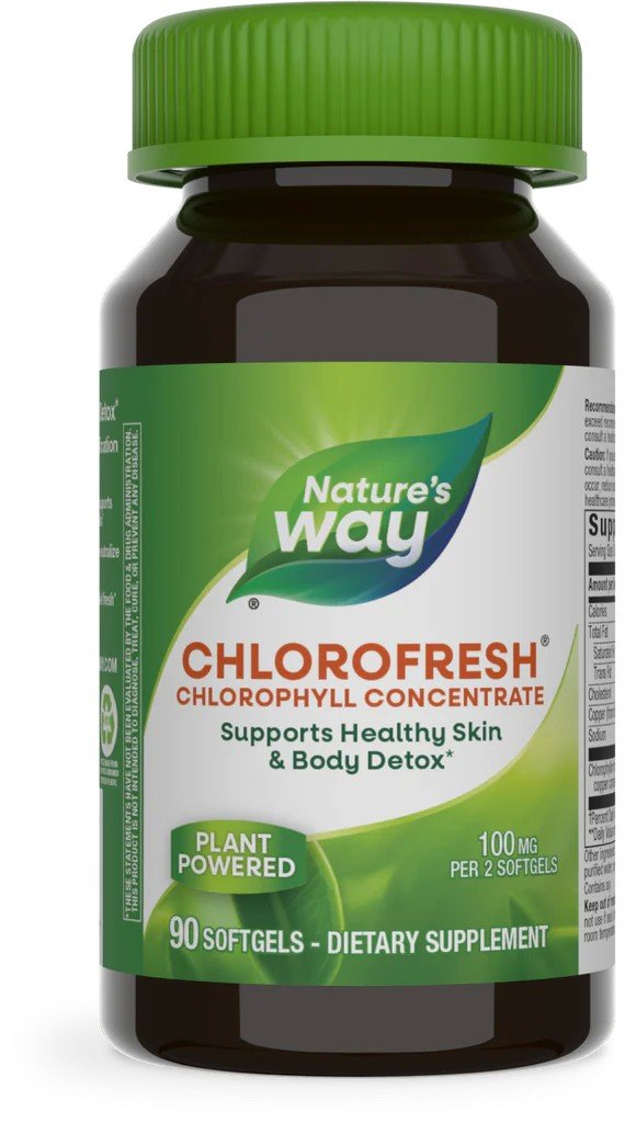 Nature's Way Chlorofresh Chlorophyll Concentrate 90 Softgel