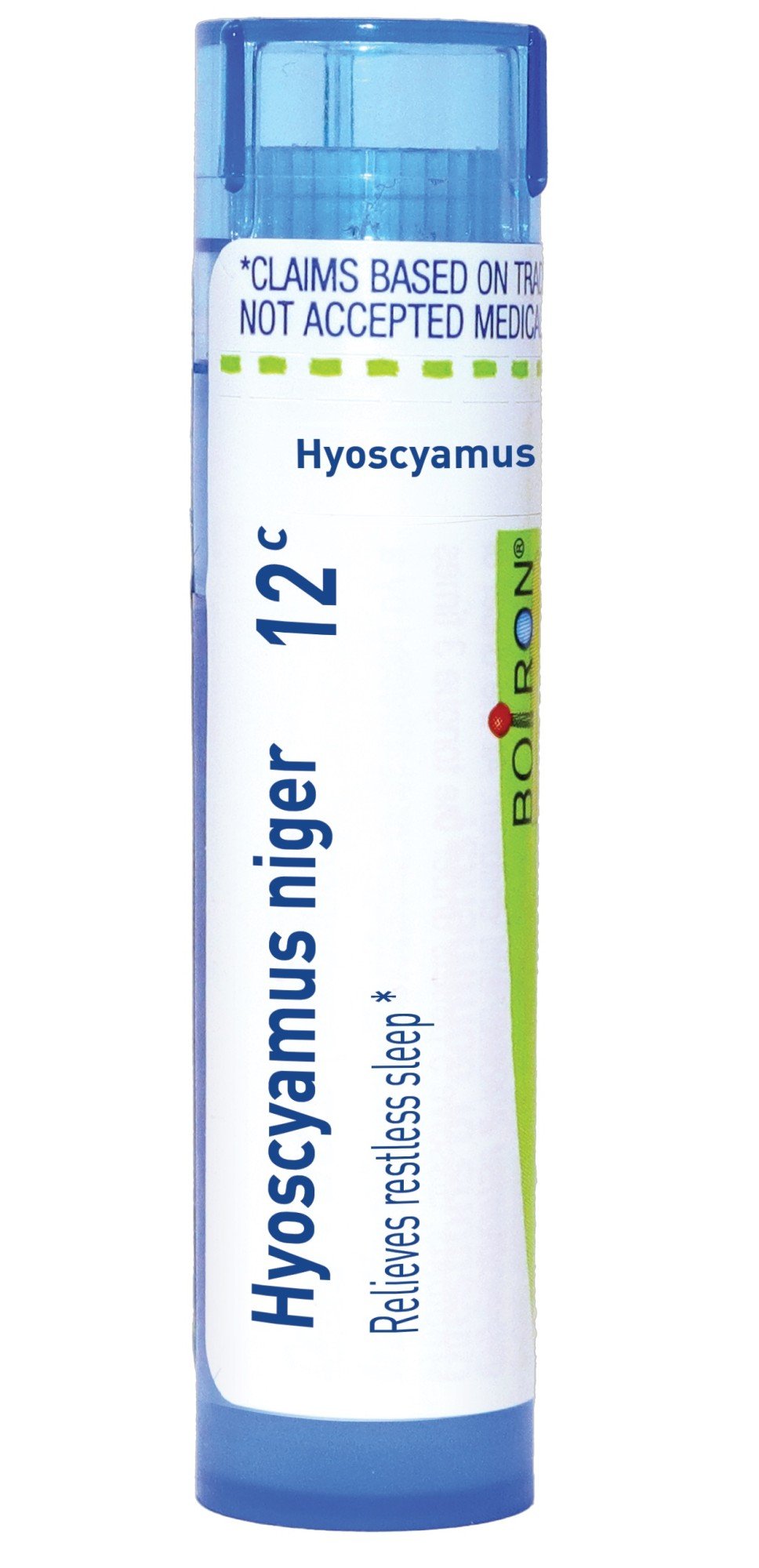 Boiron Hyoscyamus Niger 12C Homeopathic Single Medicine For Stress & Sleep 80 Pellet