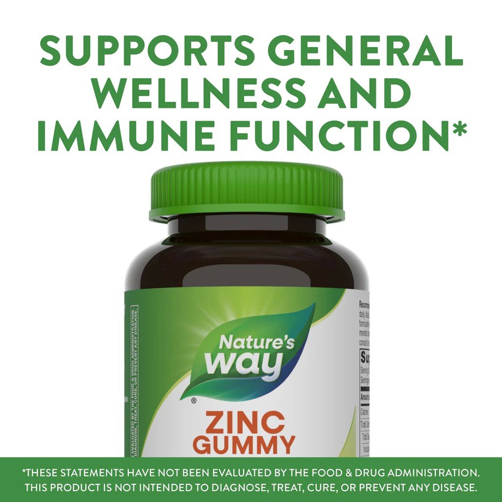 Nature&#39;s Way Zinc Gummy 120 Gummy